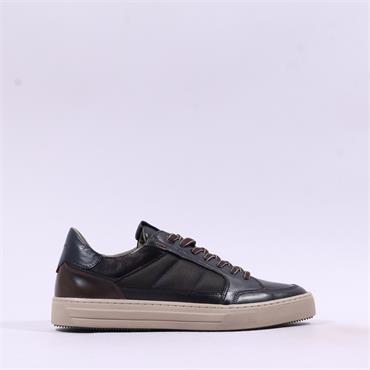 Ambitious Anopolis Laced Casual Trainer - Khaki Combi